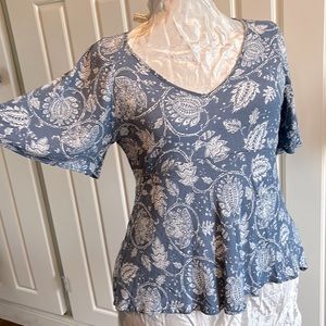 Rachel Zoe Womans flowy top size S